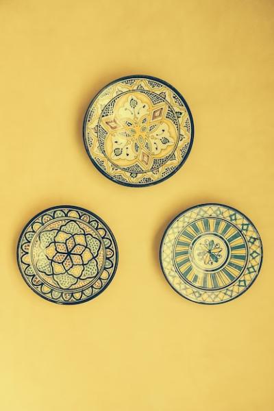 Ceramics Medina: Traditional Vintage Dish Free Download