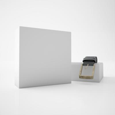 Rolled Belt Inside a White Box – Free Stock Photo for Download