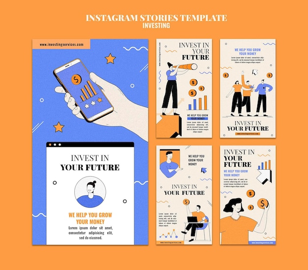 Investment Instagram Stories Template – Free Download