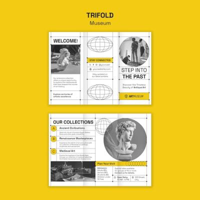 Museum Template Design – Free Download