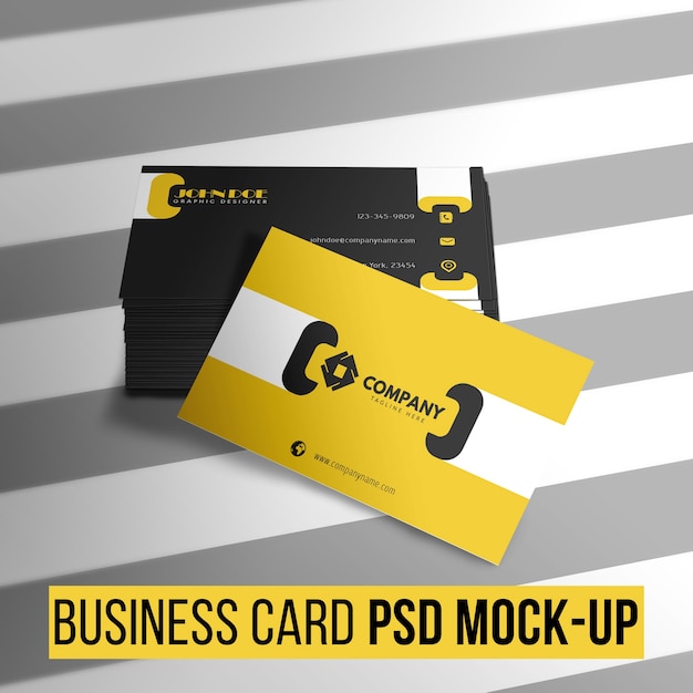 Modern Business Card Template – Free Download