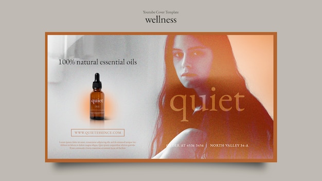 Gradient Wellness Template – Free Download for PSD Templates