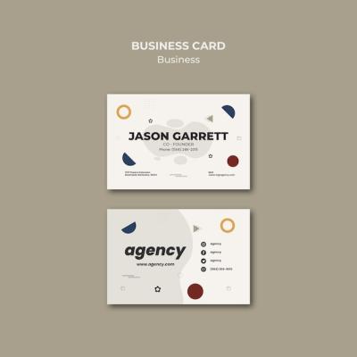 Co-founder Business Card Template – Free to Download