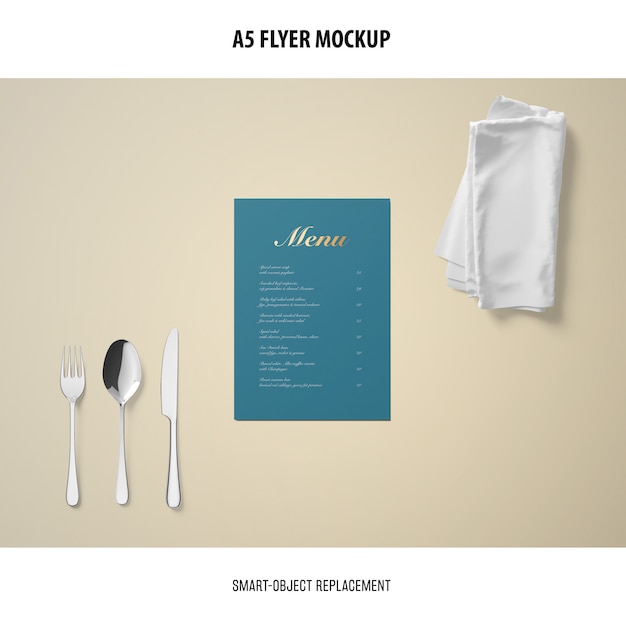 A5 Flyer Mockup – Free to Download, Download Free Stock Photo