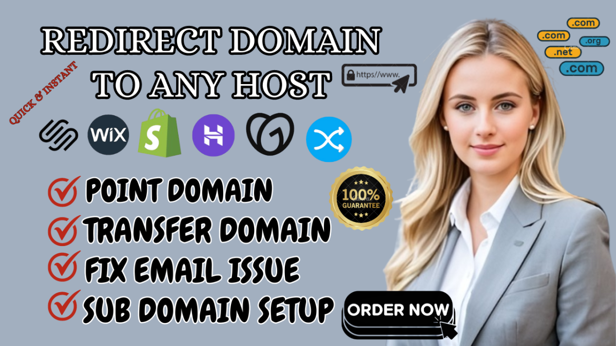 I Will Redirect and Migrate Your Website Domain, Set Up 301 Redirects, and Fix Email Issues with SEO