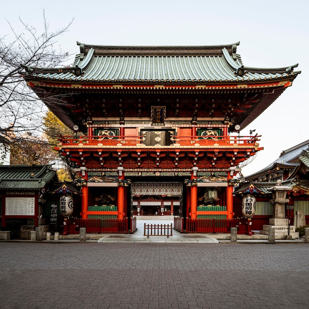 Grandiose Traditional Japanese Wooden Temple – Free Download