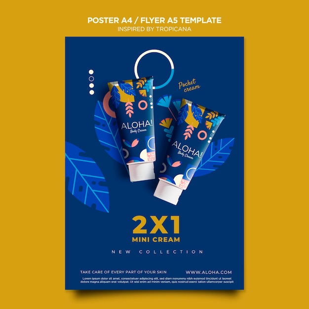 Inspired by Tropicana Flyer Template – Free to Download