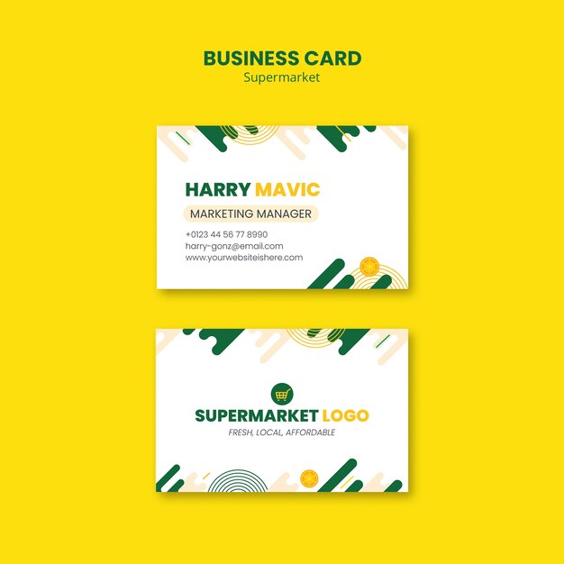 Supermarket Template Design – Free Stock Photo Download