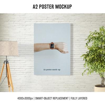 Poster Mock Up Template – Free Download, Download Free Stock Photo