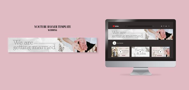 Flat Design Wedding Template – Free to Download