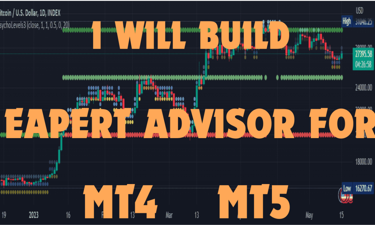 I Will Build Custom Expert Advisor for MT4 MT5