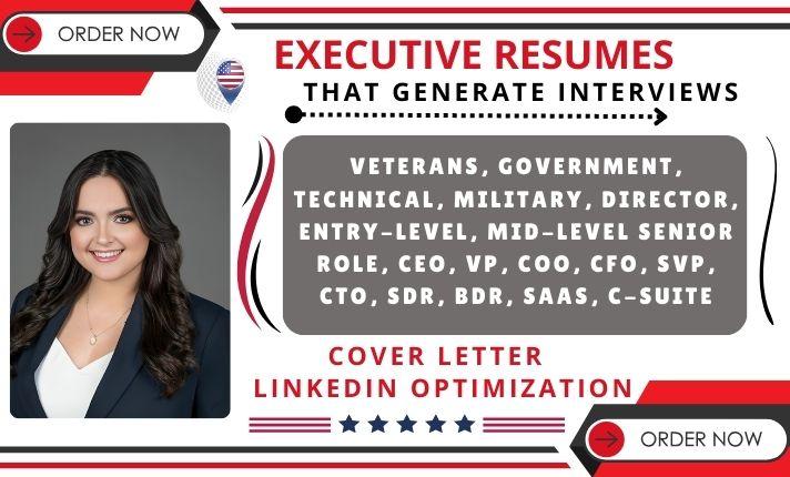 I Will Write Federal Resume for USAJOBS, Professional Resume, Federal Resume LinkedIn