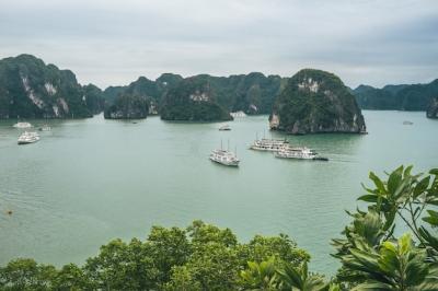 Stunning Aerial View of Ha Long Bay – Free Download