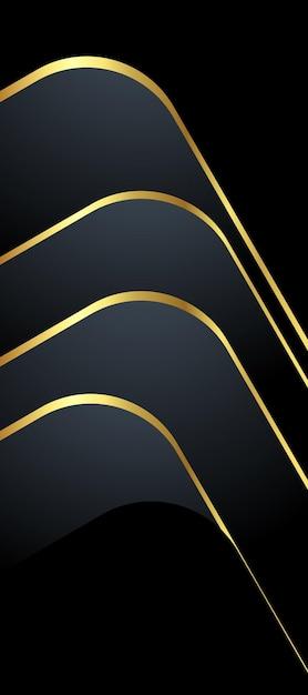 Abstract Black and Gold Luxury Background – Free Download