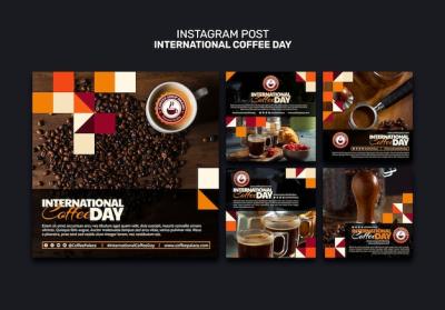 International Coffee Day Template Design – Free Download