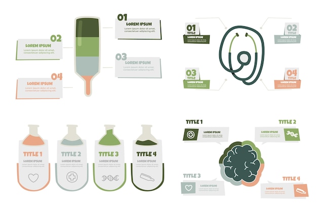 Hand Drawn Medical Infographics – Free Download