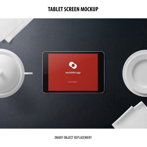 Tablet Screen Mockup – Free Download Stock Photos