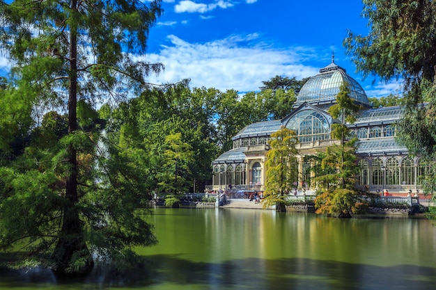 Explore the Iconic Crystal Palace in Retiro Park, Madrid, Spain – Free Download