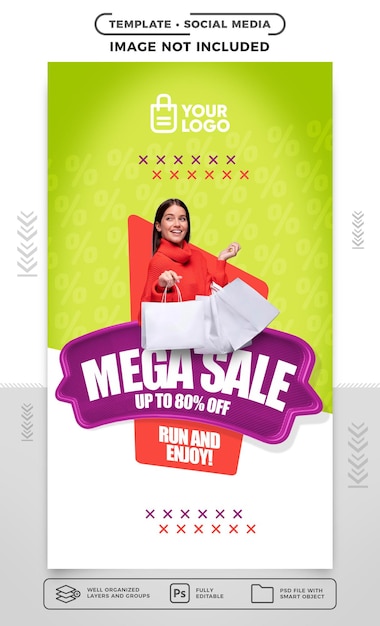 Social Media Stories Mega Sale – Up to 80% Off | Free Download