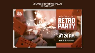 House Party Template Design – Free Download