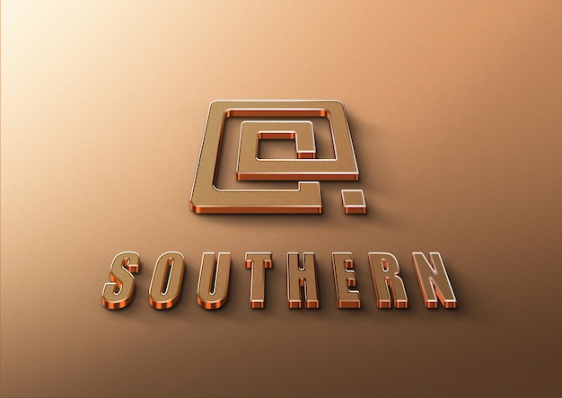 A Brown and Orange Logo Featuring the Word ‘South’ – Free Download