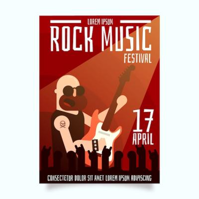 Music Poster Template – Free Download