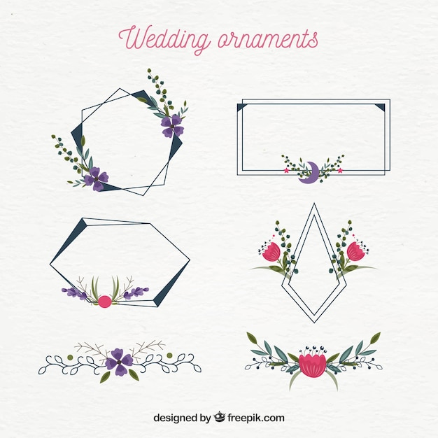 Wedding Ornaments Collection for Decoration – Free Download