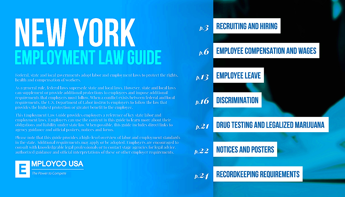 HR Newsletter New State Employment Law Guides Employco Blog