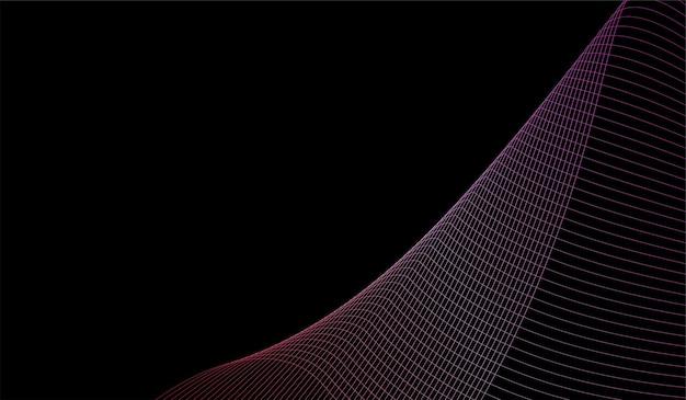 Pink and Red Lines on a Black Background – Free Stock Photo for Download