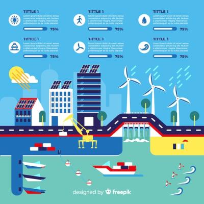 Creative Ecosystem Infographics Concept – Free Download