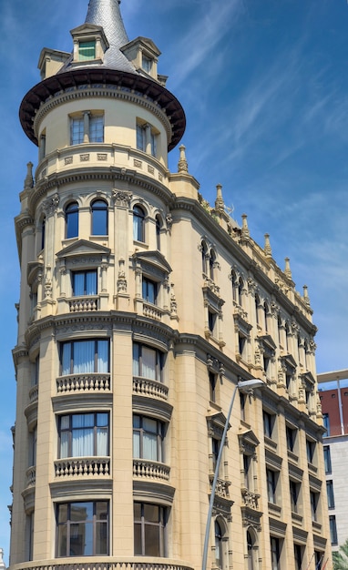 Old Residential Building in Sunny Barcelona, Spain – Free Download