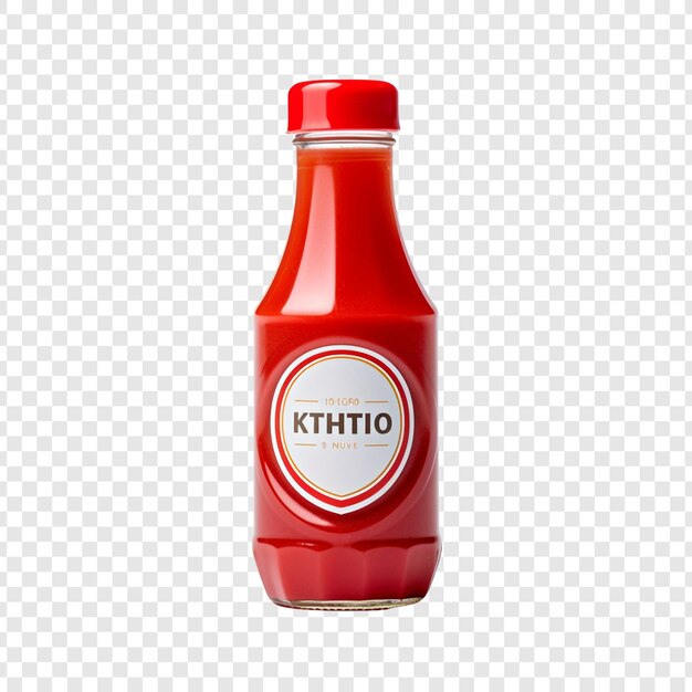 Ketchup Bottle Isolated on Transparent Background – Free Download