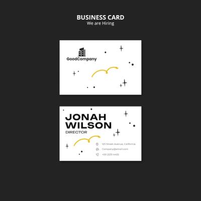 Business Card Template – Free Download, Free Stock Photo