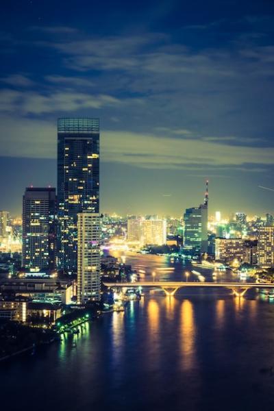 Bangkok City at Night – Free to Download