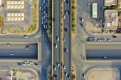 Aerial View of City Road – Free Stock Photo for Download