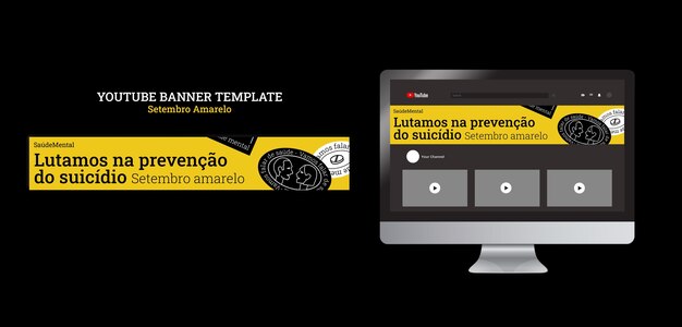 Setembro Amarelo Template Design – Free Download