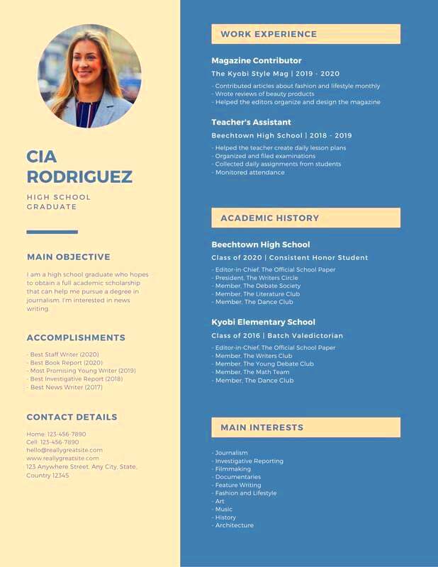 39 Resume Templates On Canva Desain CVmu