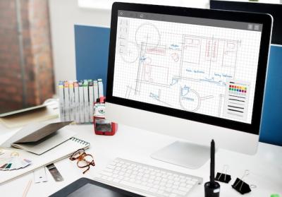 Architecture Plan Blueprint Layout Work Concept – Free to Download