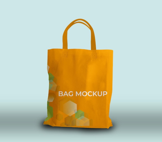 Tote Bag Mockup PSD Template Design for Eco-Friendly Shopping – Free Download