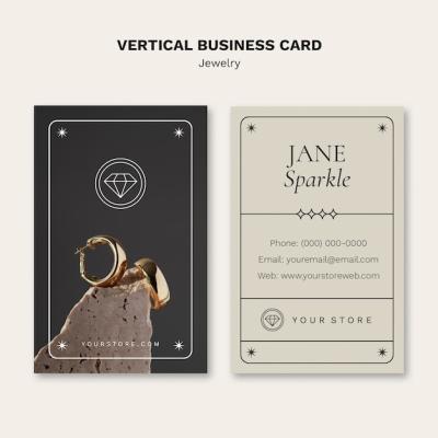 Jewelry Shop Business Template – Download Free Stock Photo