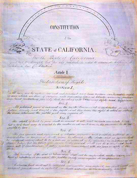 California Constitutional Conventions Wikipedia