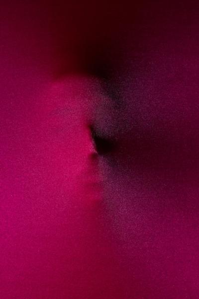 Vague Silhouette of Face on Magenta Cloth – Free Download