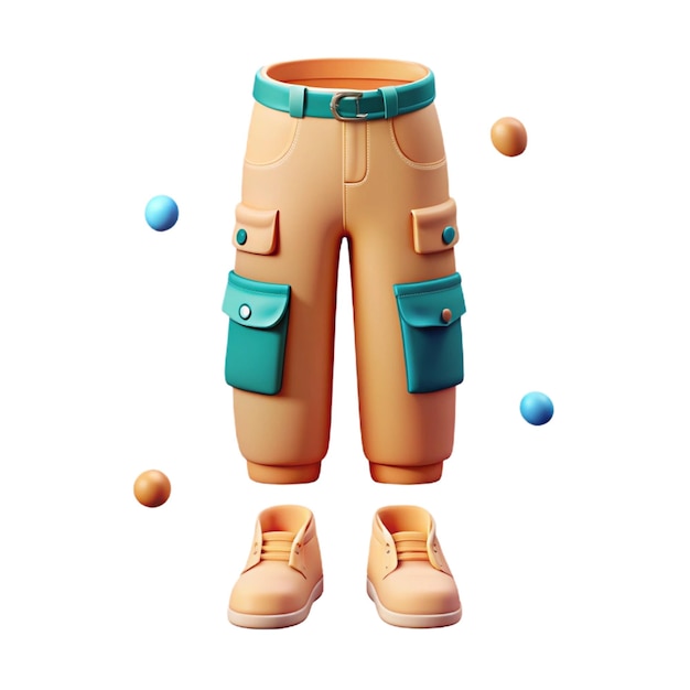 A Pair of Shorts, Blue Jeans, and Stylish Shoes – Free Download