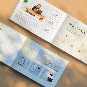 Canva Portfolio Template Showcase Your Work Client Portfolio Template 