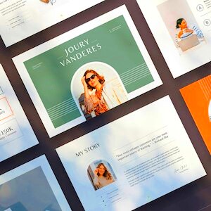 Canva Portfolio Template Showcase Your Work Client Portfolio Template 