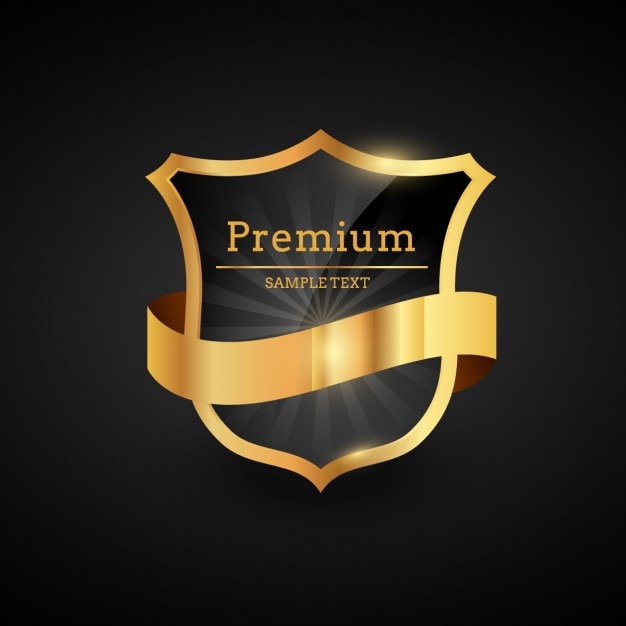 Luxury Golden Badge – Free Download, Download Free Stock Photo