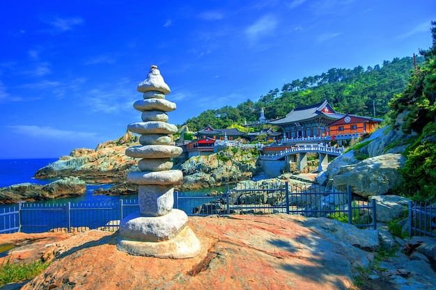 Haedong Yonggungsa Temple and Haeundae Sea in Busan, South Korea – Free Download