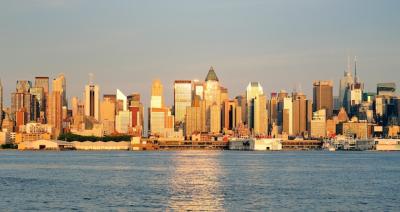 New York City Manhattan at Sunset – Free Download Stock Photo