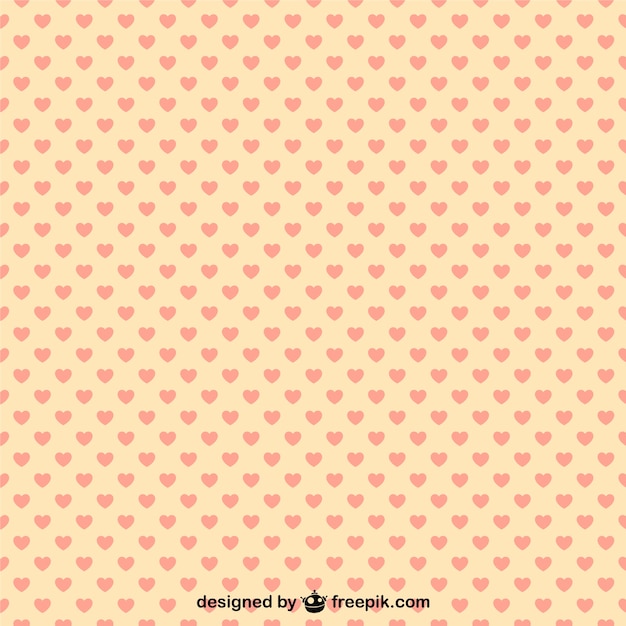 Hearts Pattern Illustration – Free to Download