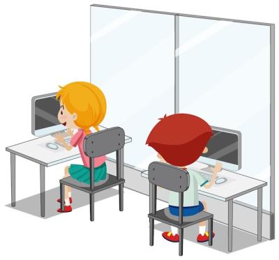 Students in a Computer Classroom Setting – Free Stock Photo for Download